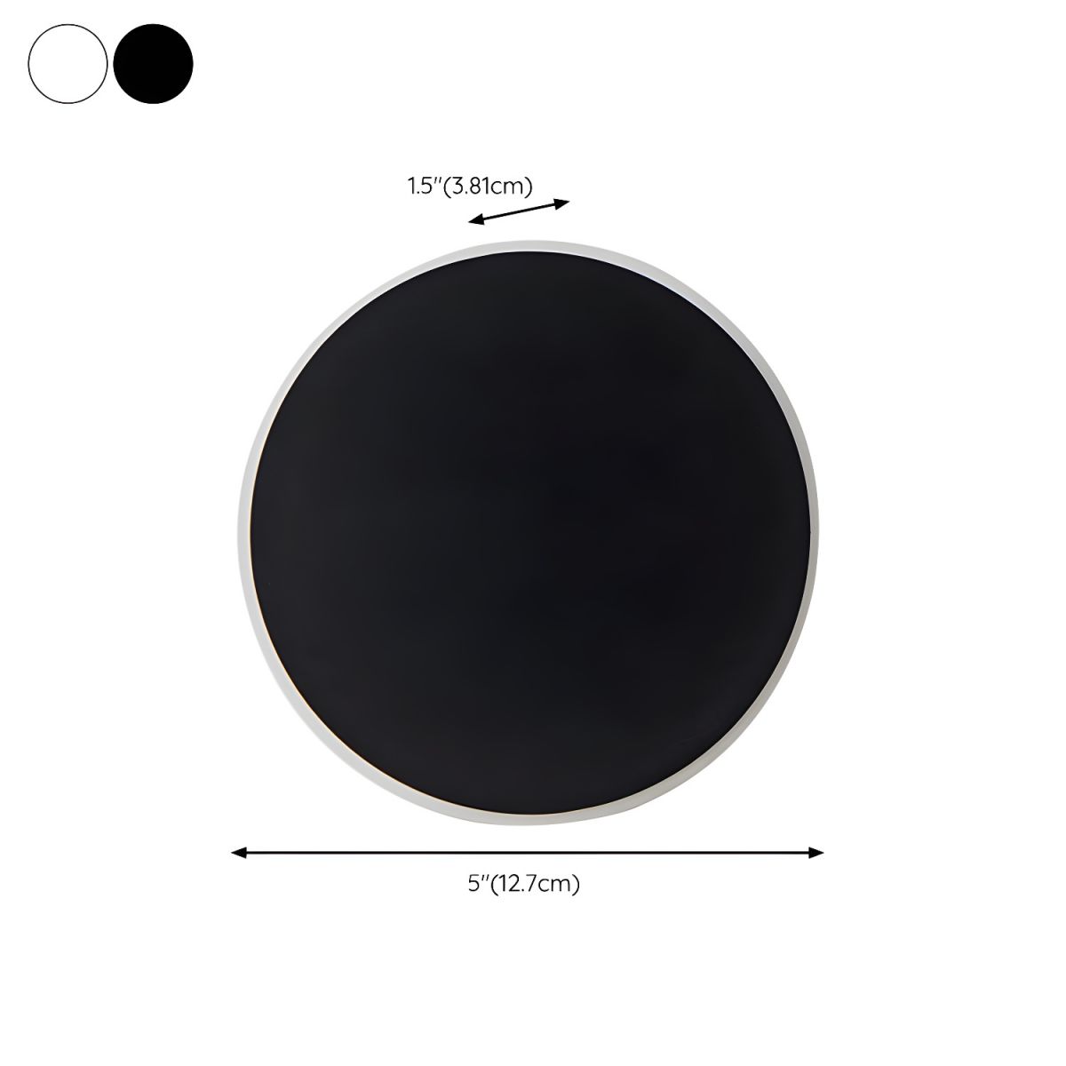 Modern Style Round LED Outdoor Wall Lighting