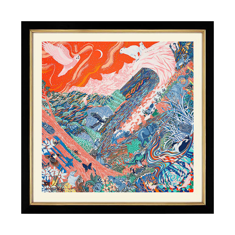 Large Abstract Wall Art | Bold and Expressive Designs - Orangme