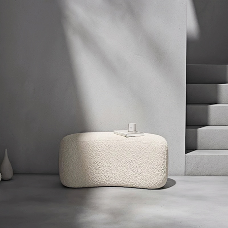 Stylish Upholstered Ottoman & Pouf - sparkledecor.com