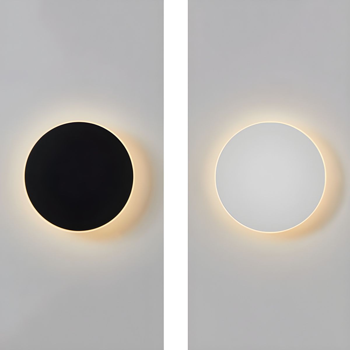 Modern Style Round LED Outdoor Wall Lighting