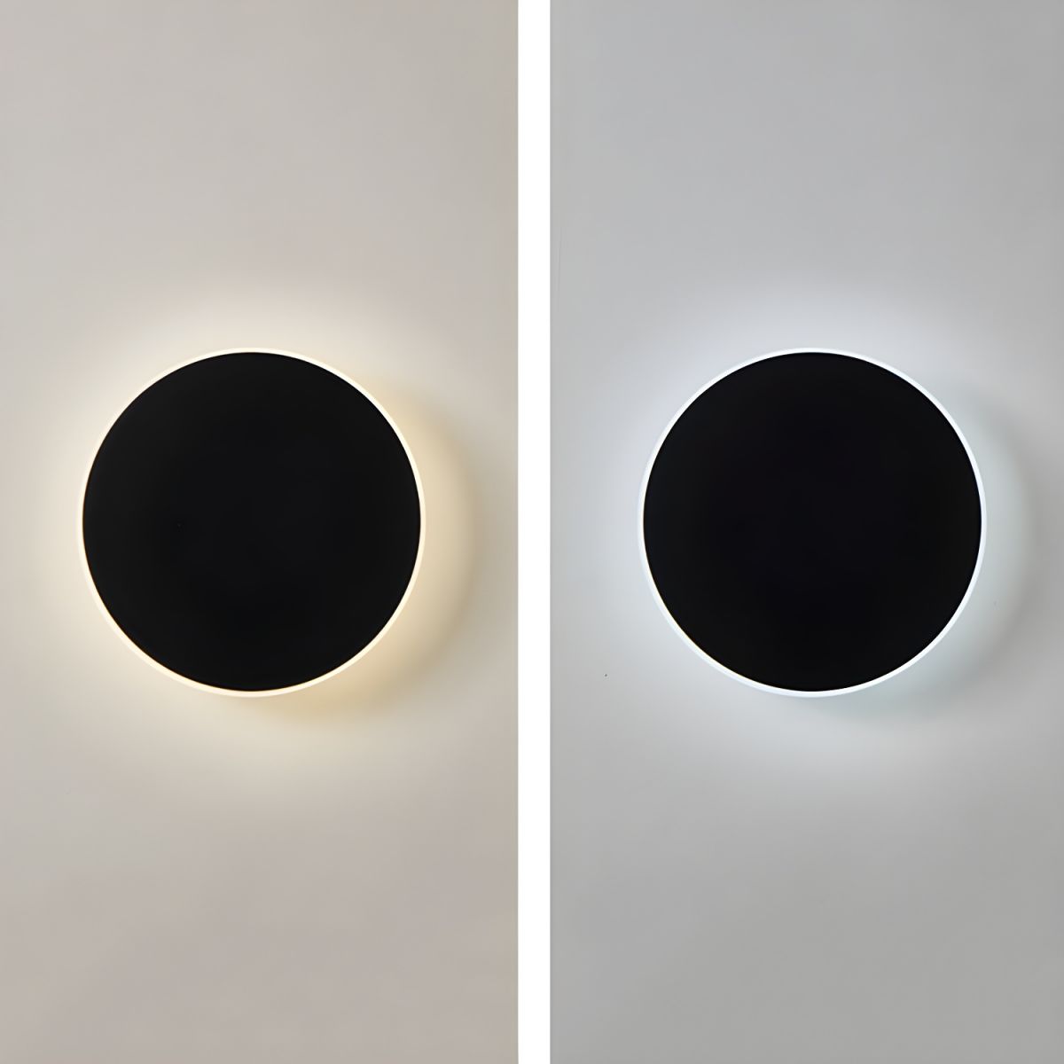 Modern Style Round LED Outdoor Wall Lighting