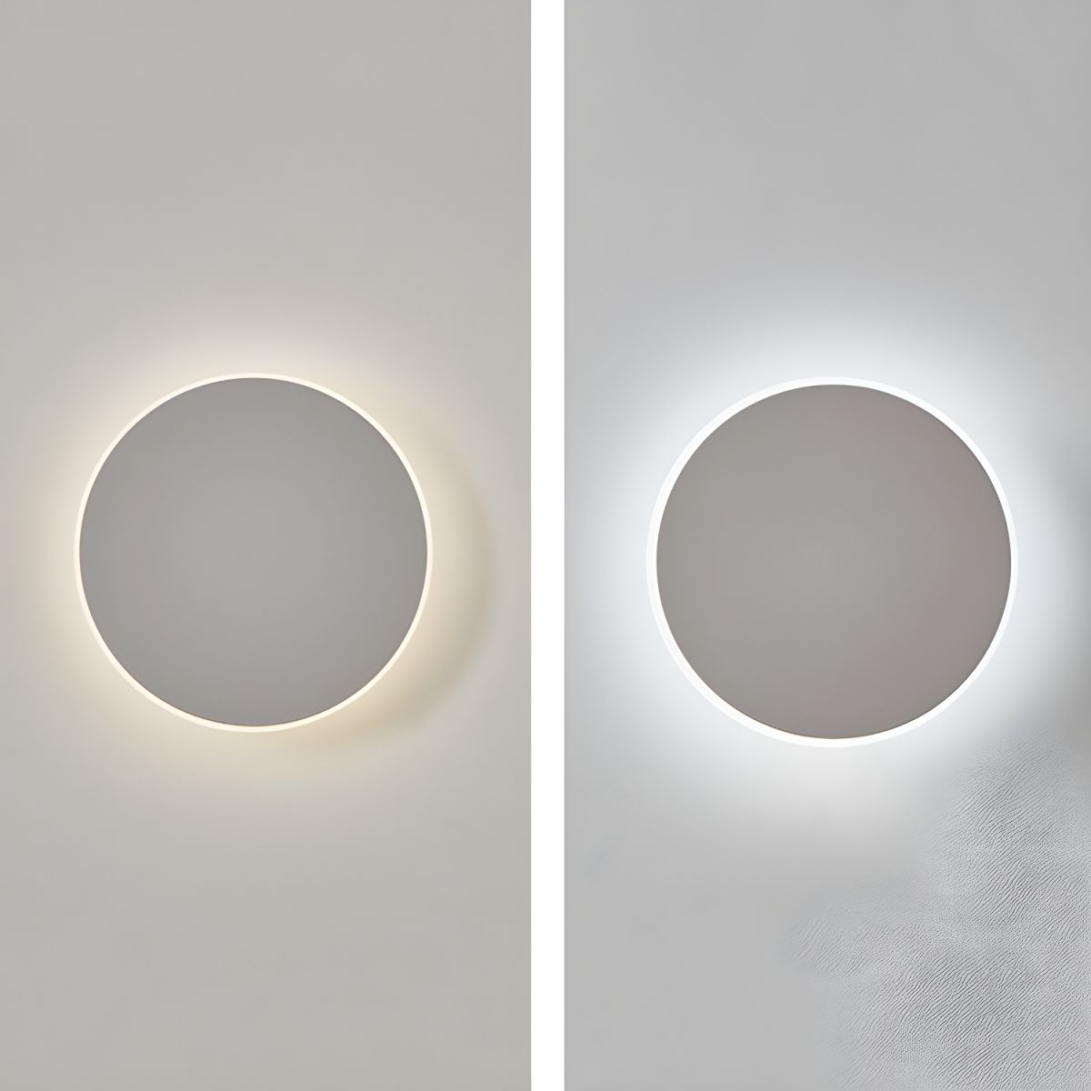 Modern Style Round LED Outdoor Wall Lighting