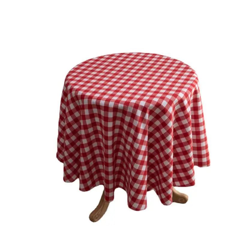 Christmas Tablecloth | Timeless Plaid Design, Easy Care, and Soft Comf - sparkledecor.com