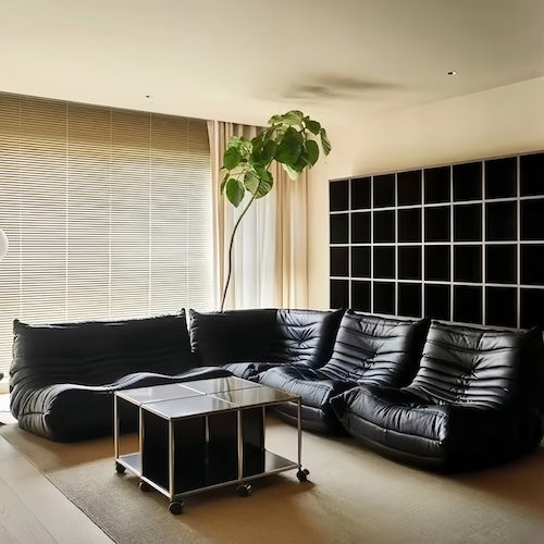 Discover the Ultimate Comfort: The TOGO Black Sofa - sparkledecor.com