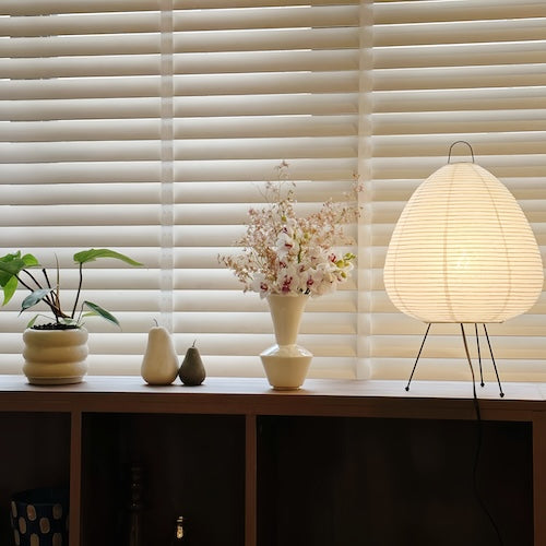 Japanese rice paper lamp - sparkledecor.com
