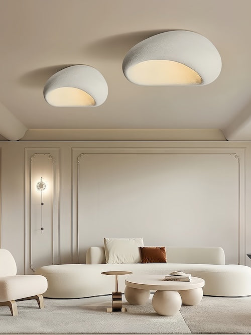 Japanese Wabi Sabi Led Ceiling Light | Timeless Aesthetic - sparkledecor.com