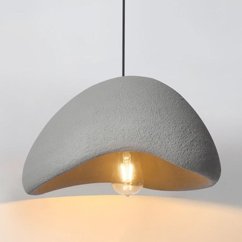 Wabi Sabi Pendant Light - Japanese Zen Stone Chandelier - sparkledecor.com