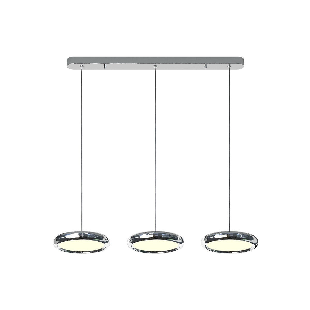 Gold Pendant Light - Modern Dining Room Chandelier Illumination - sparkledecor.com