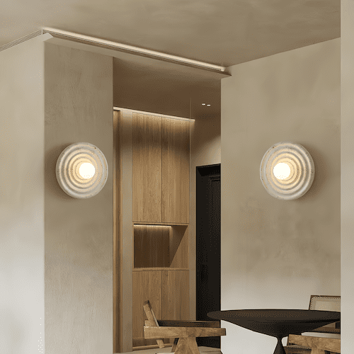 wall light fixture | Embrace Contemporary Chic - sparkledecor.com