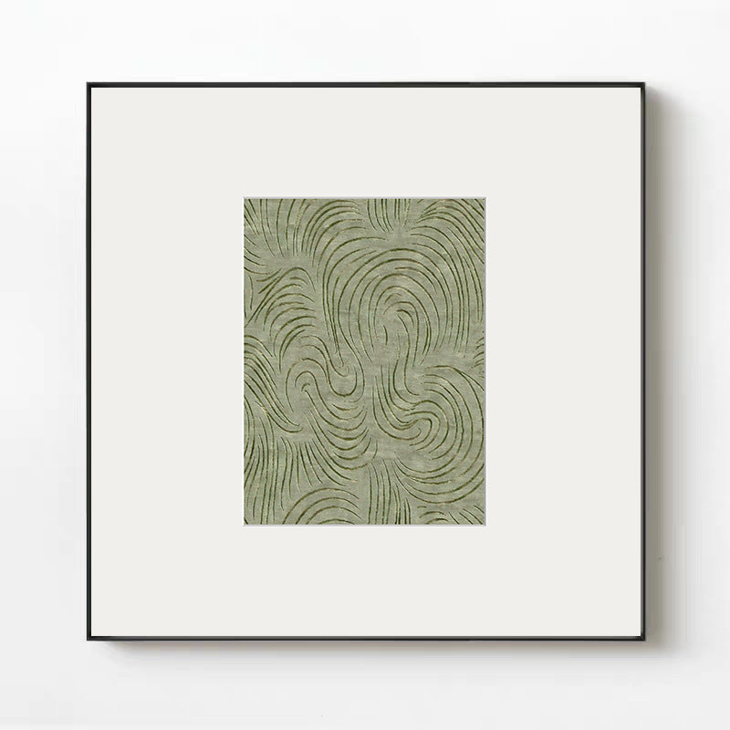 Green Wall Art|Artistic Escape - Orangme