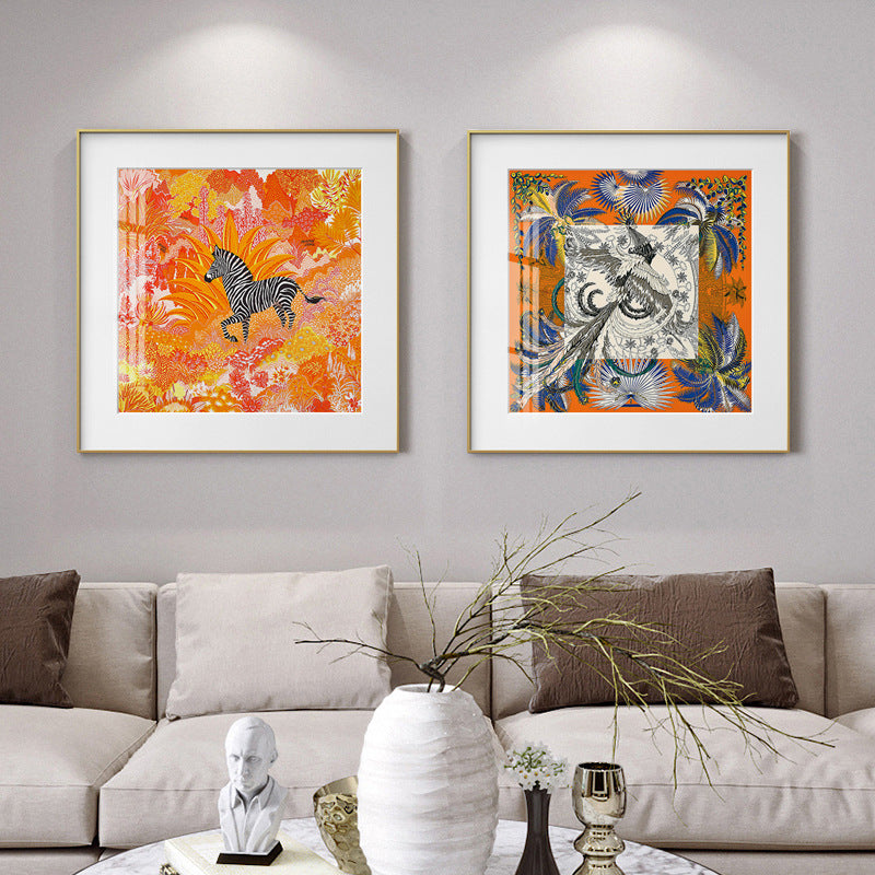 Abstract Bedroom Wall Art