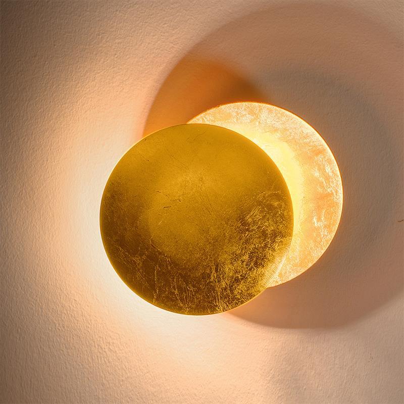 Led Moon Wall Light | Gathering Sun & Moon Design - sparkledecor.com