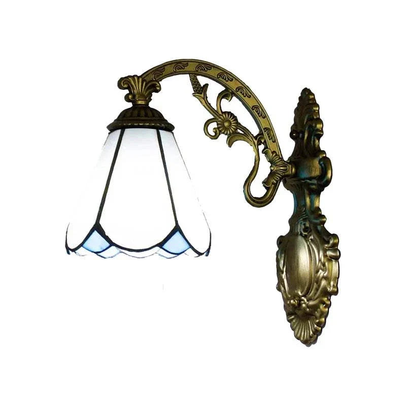 Stained Glass Wall Sconce - Add European Style to Any Room