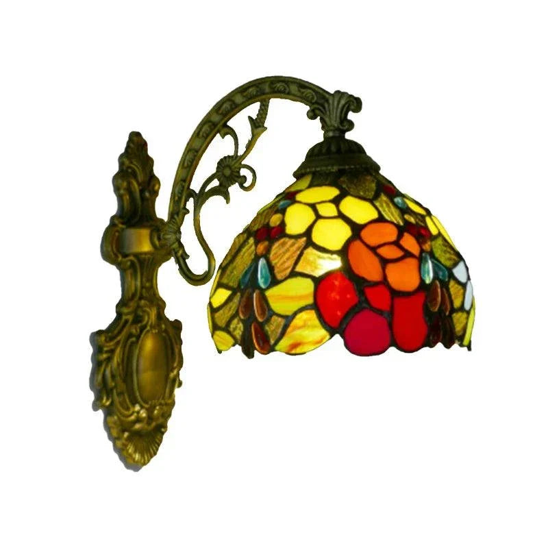 Stained Glass Wall Sconce - Add European Style to Any Room