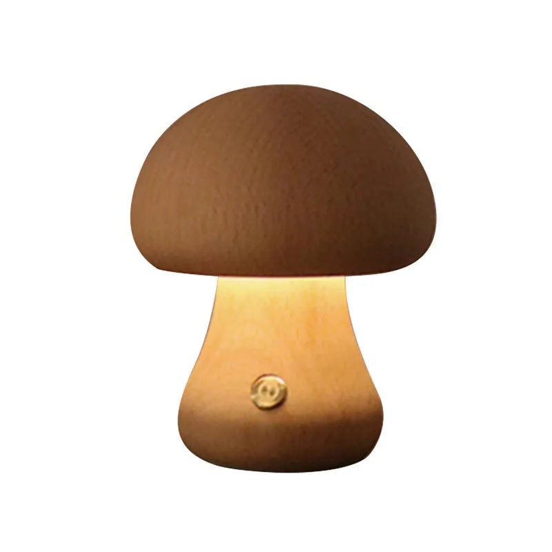 Mushroom Night Light - Cute Table Lamp for Whimsical Decor - sparkledecor.com
