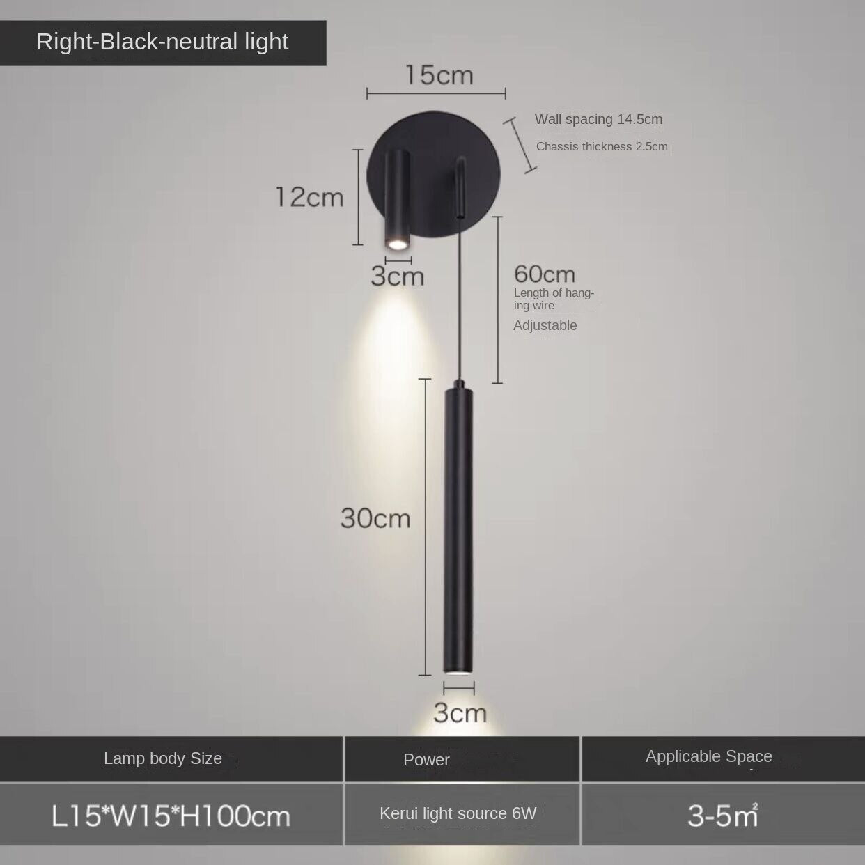 LED Wall Lights For Bedroom