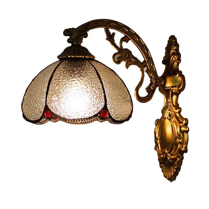 Stained Glass Wall Sconce - Add European Style to Any Room
