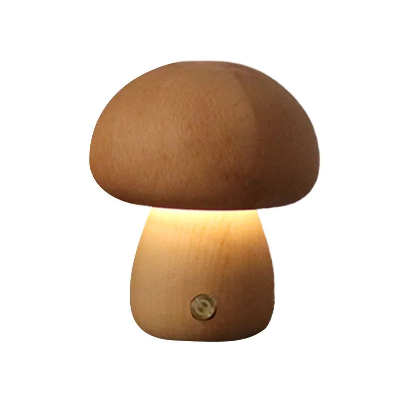 Mushroom Night Light - Cute Table Lamp for Whimsical Decor - sparkledecor.com