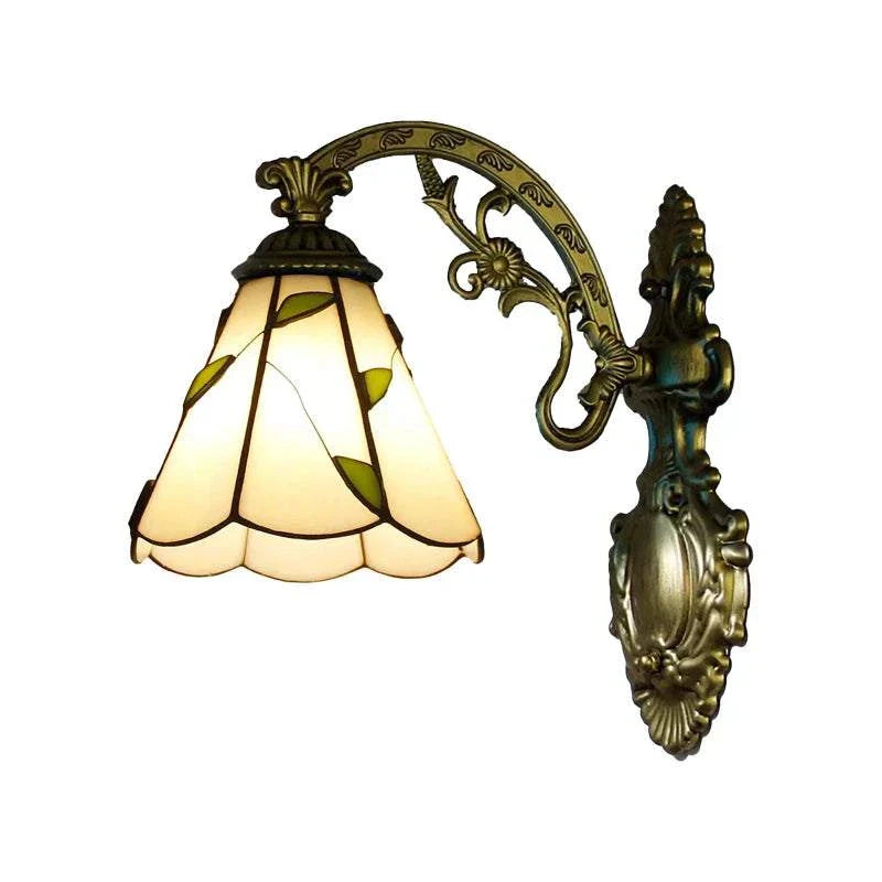 Stained Glass Wall Sconce - Add European Style to Any Room
