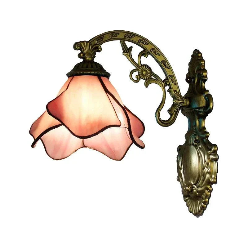 Stained Glass Wall Sconce - Add European Style to Any Room