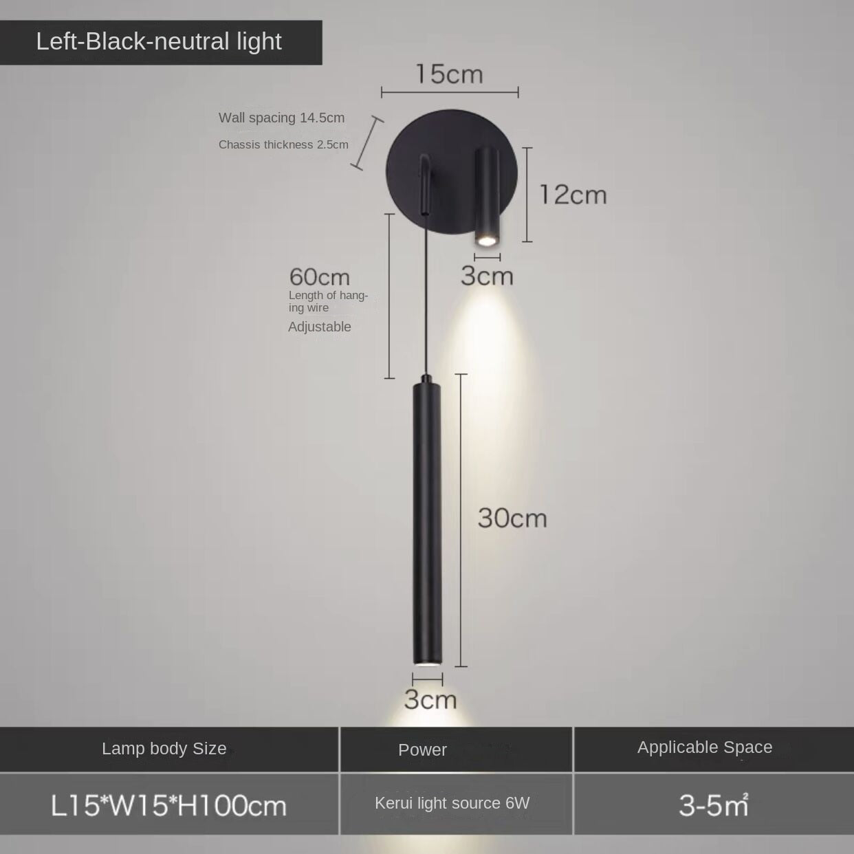 LED Wall Lights For Bedroom