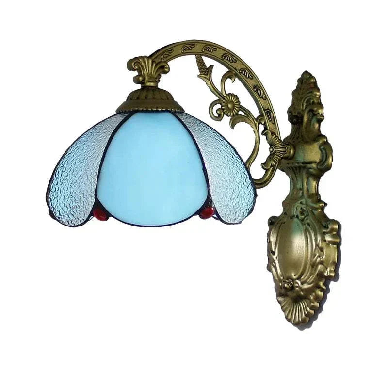 Stained Glass Wall Sconce - Add European Style to Any Room
