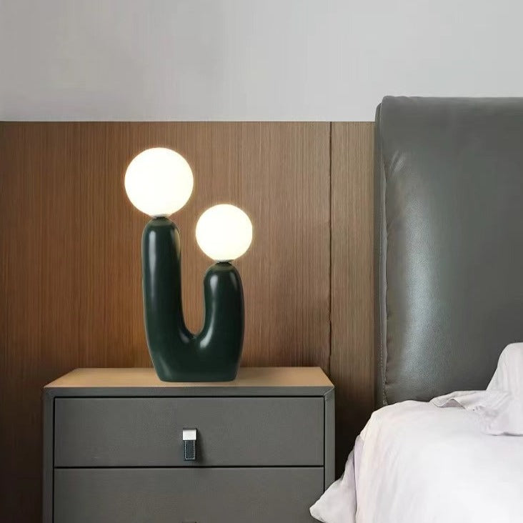 Tall Table Lamp | Minimalist Art Resin Table Lamp Design - sparkledecor.com