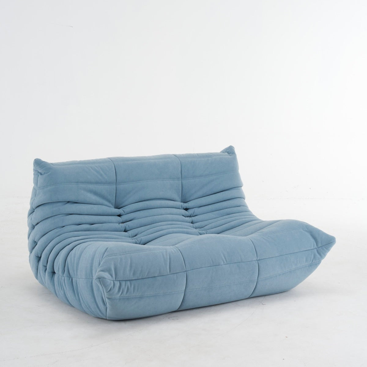 Togo Loveseat Sofa in Suede: Ultimate Comfort and Style
