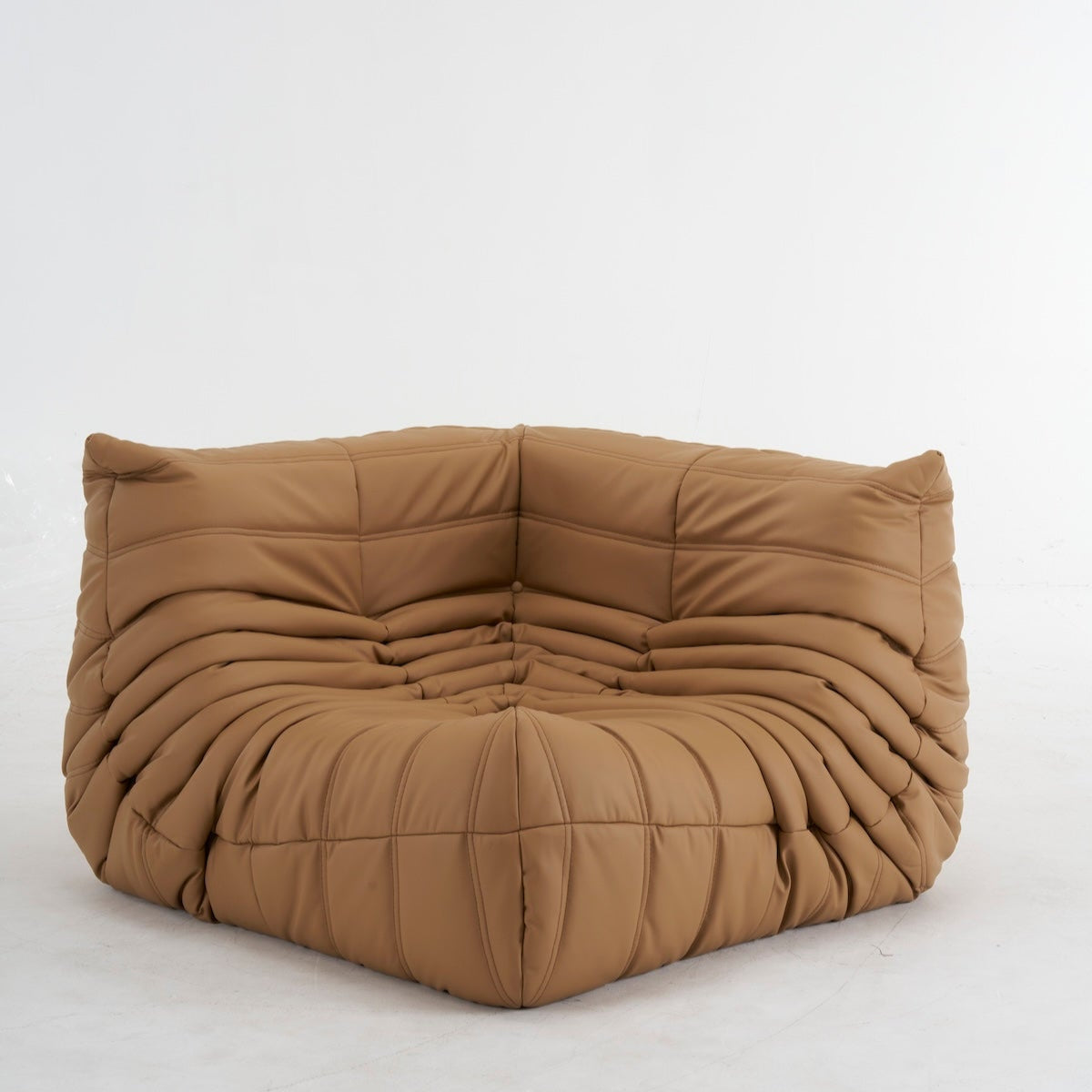 Customizable Leather Togo Corner Sofa: A Luxurious Blend of Style and Comfort in Multiple Colors
