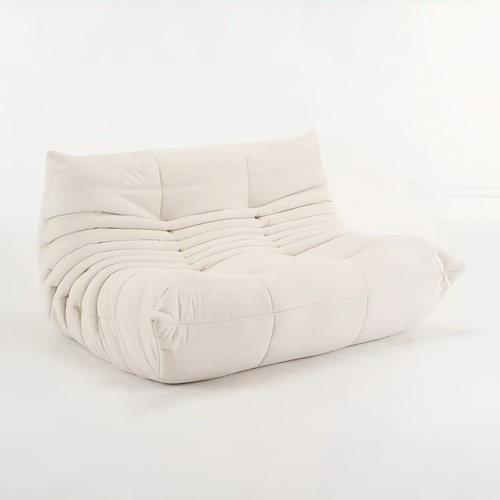Togo Loveseat Sofa in Suede: Ultimate Comfort and Style