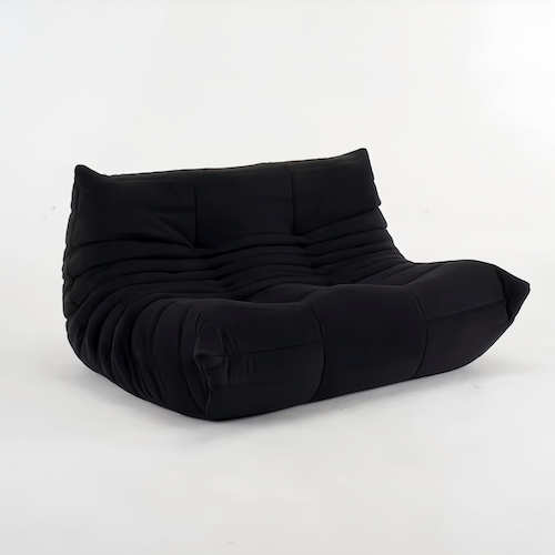 Togo Loveseat Sofa in Suede: Ultimate Comfort and Style