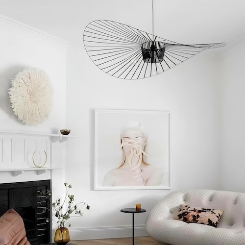 Straw Hat Led Ceiling Light | Modern, Durable Design - sparkledecor.com