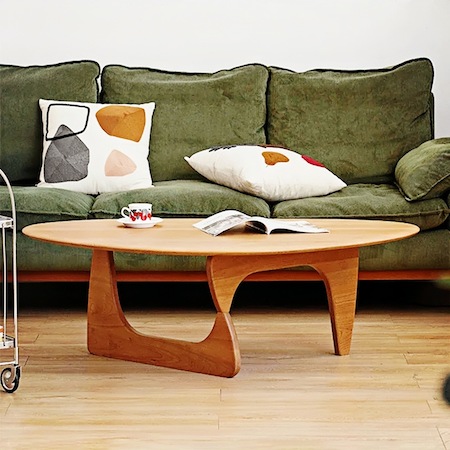 Elegant Dark Wood Coffee Table – Stylish & Durable Design - sparkledecor.com