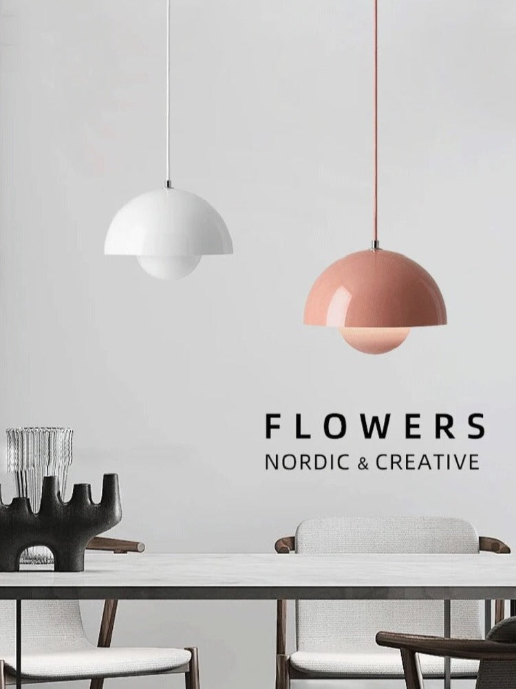 Kitchen Island Pendant Lighting | Danish Mushroom Style - sparkledecor.com