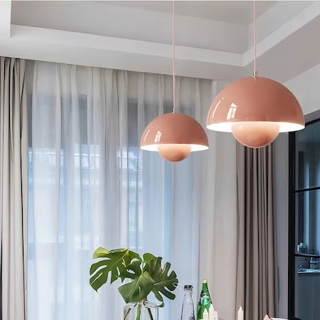 Kitchen Island Pendant Lighting | Danish Mushroom Style - sparkledecor.com
