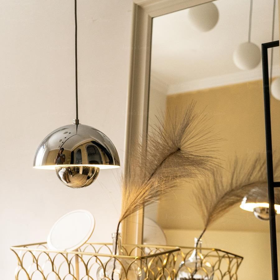 Kitchen Island Pendant Lighting | Danish Mushroom Style - sparkledecor.com