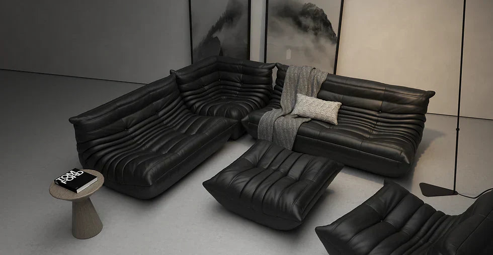 Discover the Ultimate Comfort: The TOGO Black Sofa - sparkledecor.com