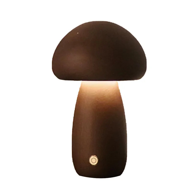 Mushroom Night Light - Cute Table Lamp for Whimsical Decor - sparkledecor.com