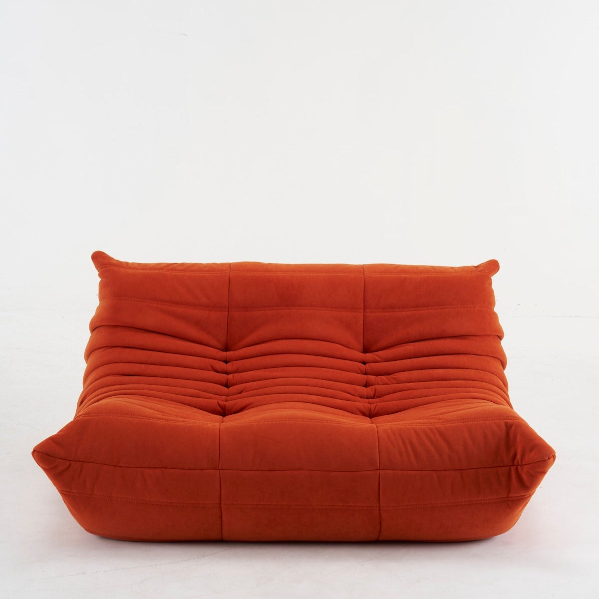 togo sofa in orange - sparkle-decor.com