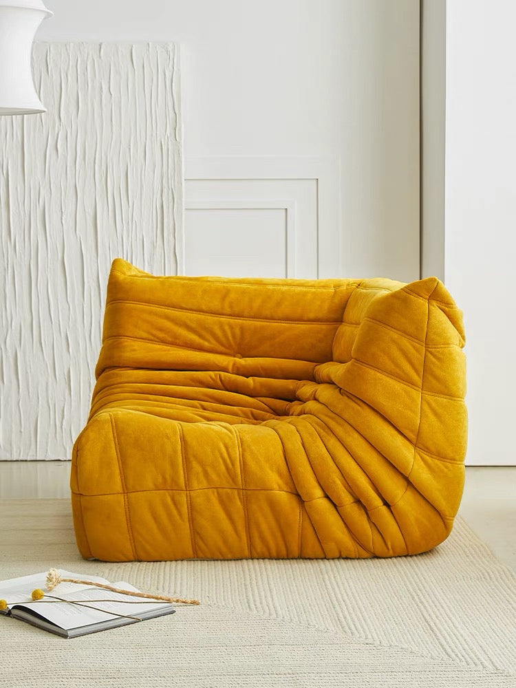 togo yellow corner sofa - sparkledecor.com