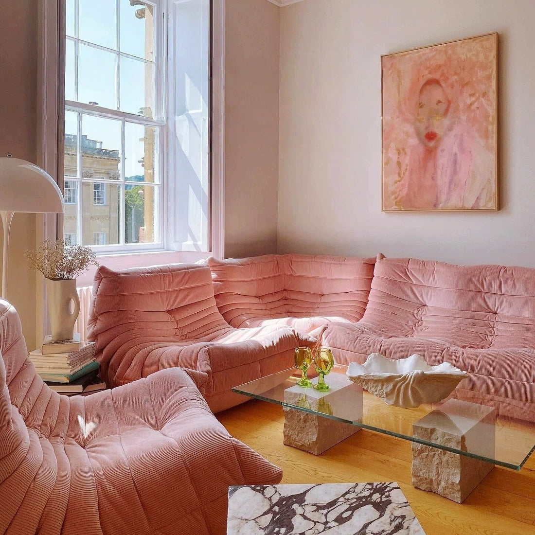 Caterpillar Sofas Offer Low-Profile Relaxation