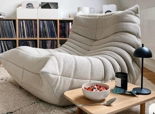 Togo Sofa in the Study Room: A New Way to Work, Read, and Relax