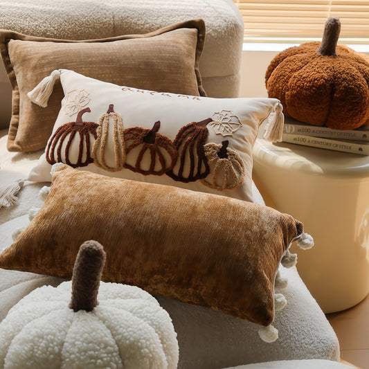 French-Style Decorative Throw Pillow Cushion Living Room Sofa Removable Washable