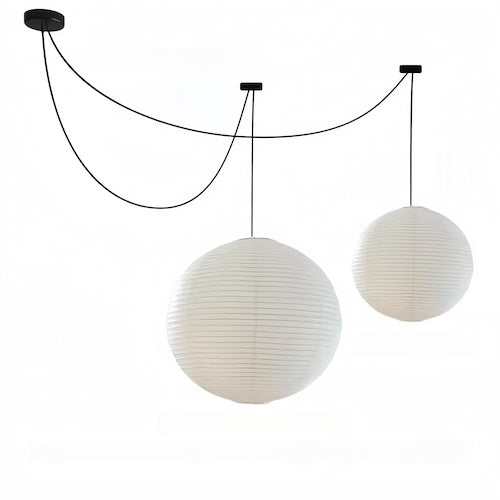 Noguchi Isamu Rice Paper Pendant Light Fixture