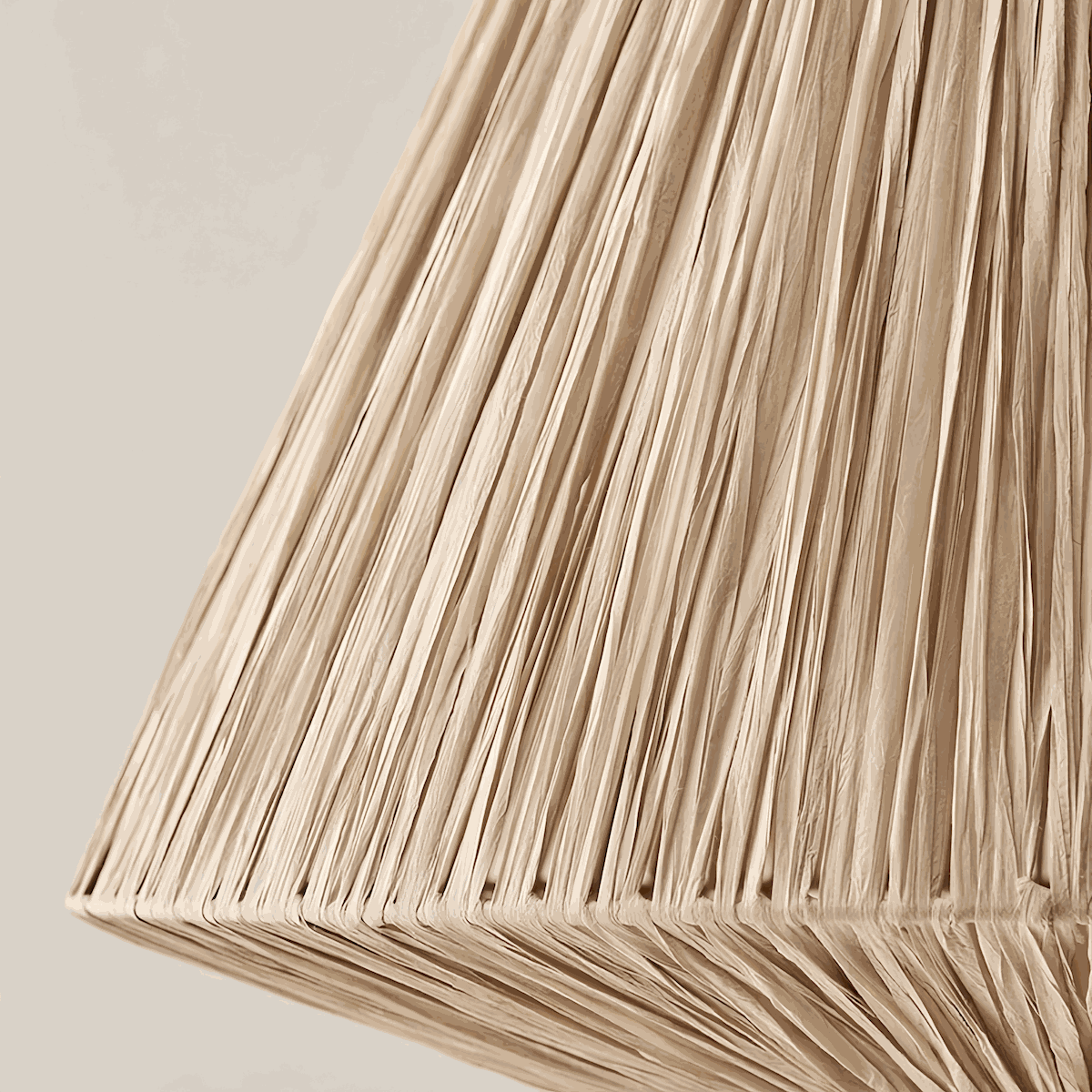 Rattan pendant light with handwoven eco-friendly straw, warm ambient lighting for bedroom, dining, and bar spaces