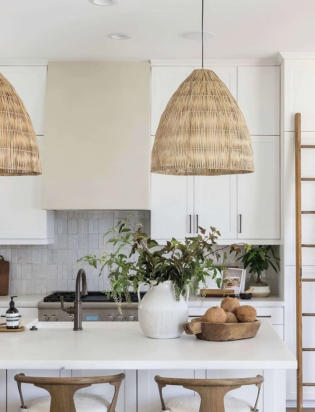 Rattan Pendant Light - Nordic Bohemian Decor Cozy Woven Ceiling Lamp