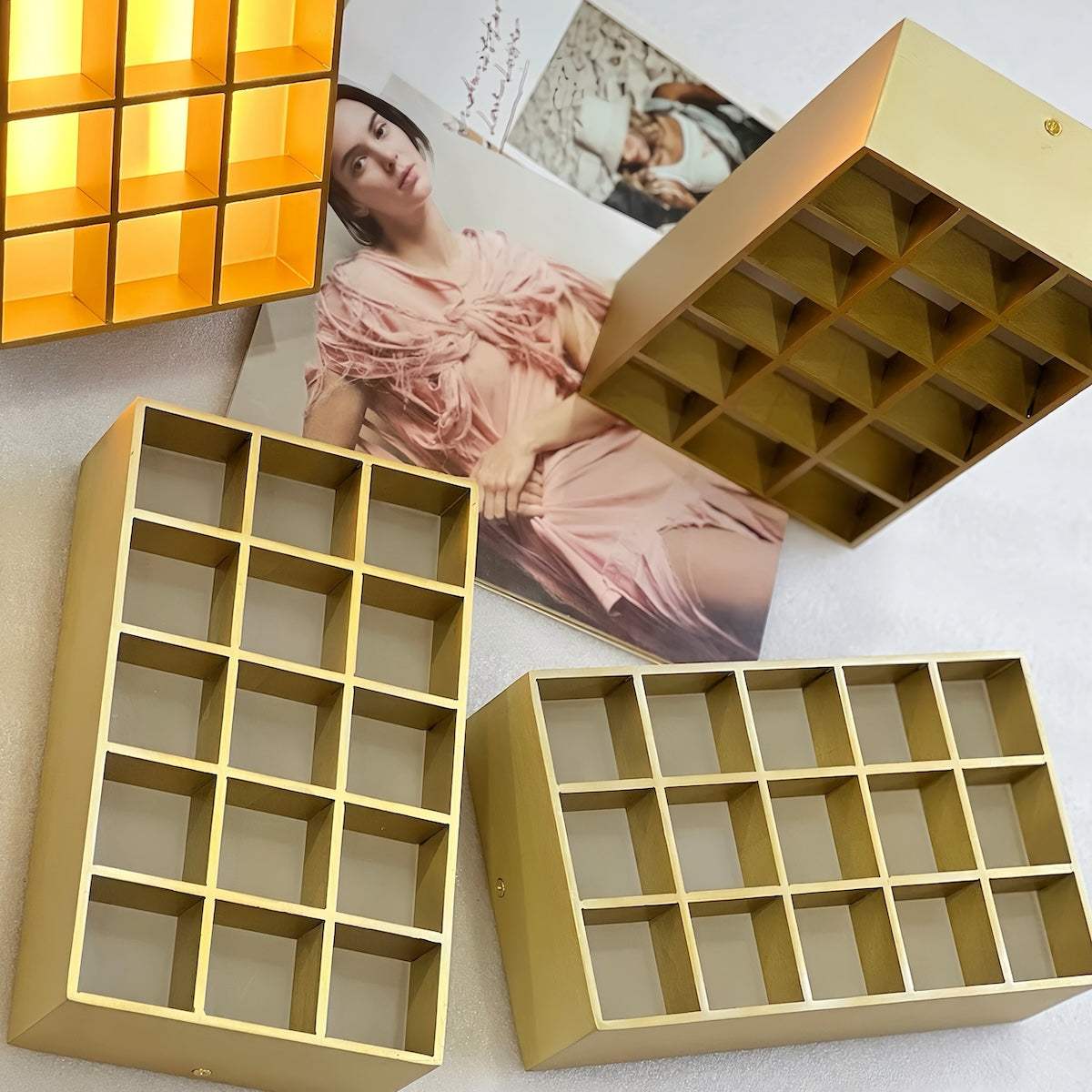 Industrial wall light with all-aluminum brushed nickel finish and minimalist linear design