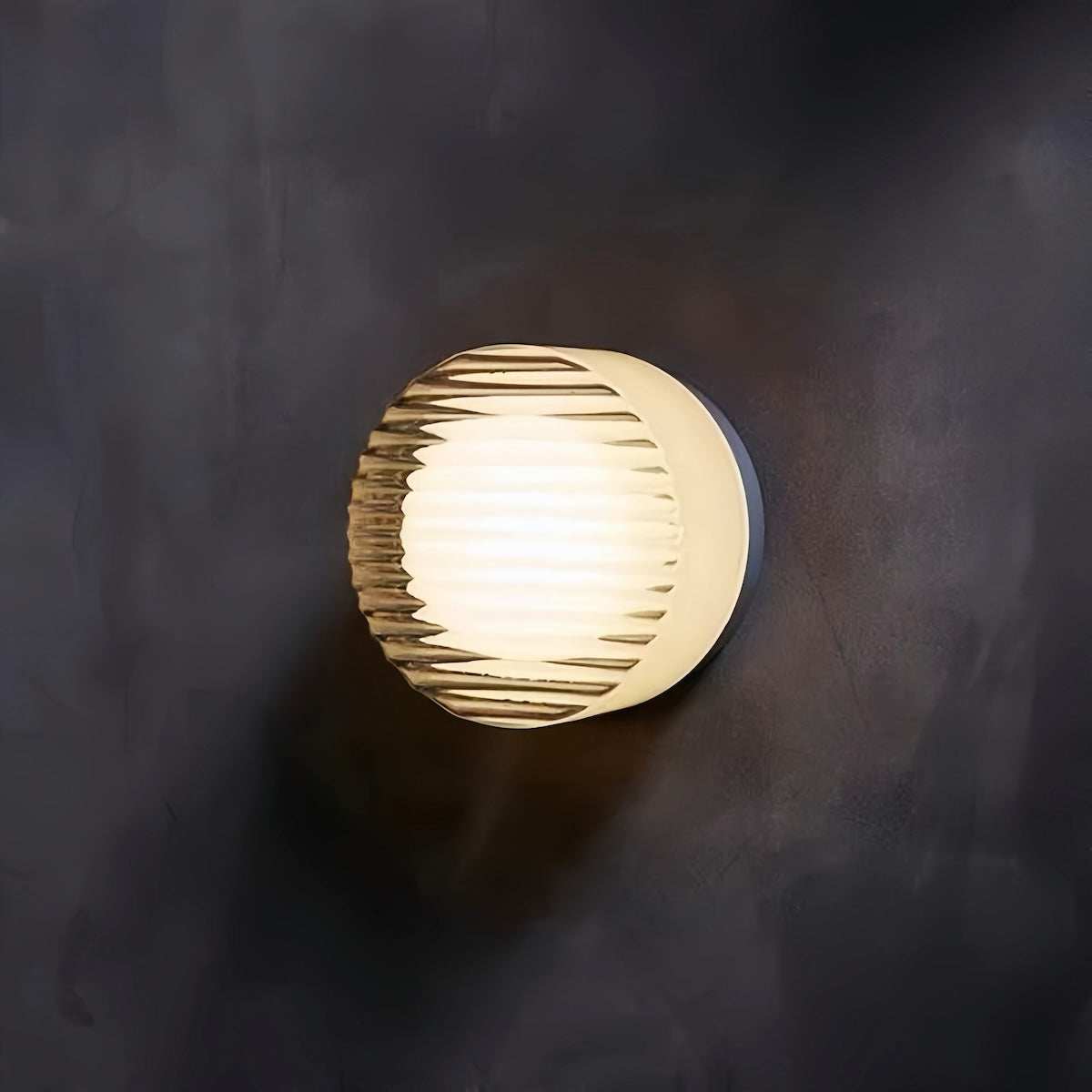 Living Hall Lighting: Nordic Glass Wall Lamp for Elegant Ambiance