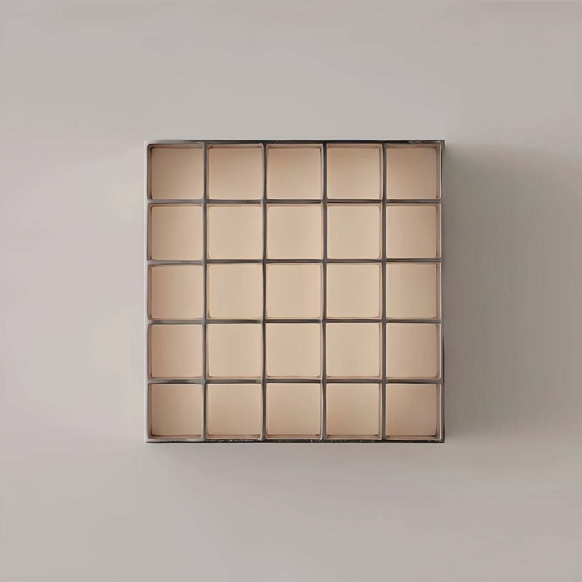 Industrial wall light all-aluminum linear wall sconce with brushed nickel finish and warm light