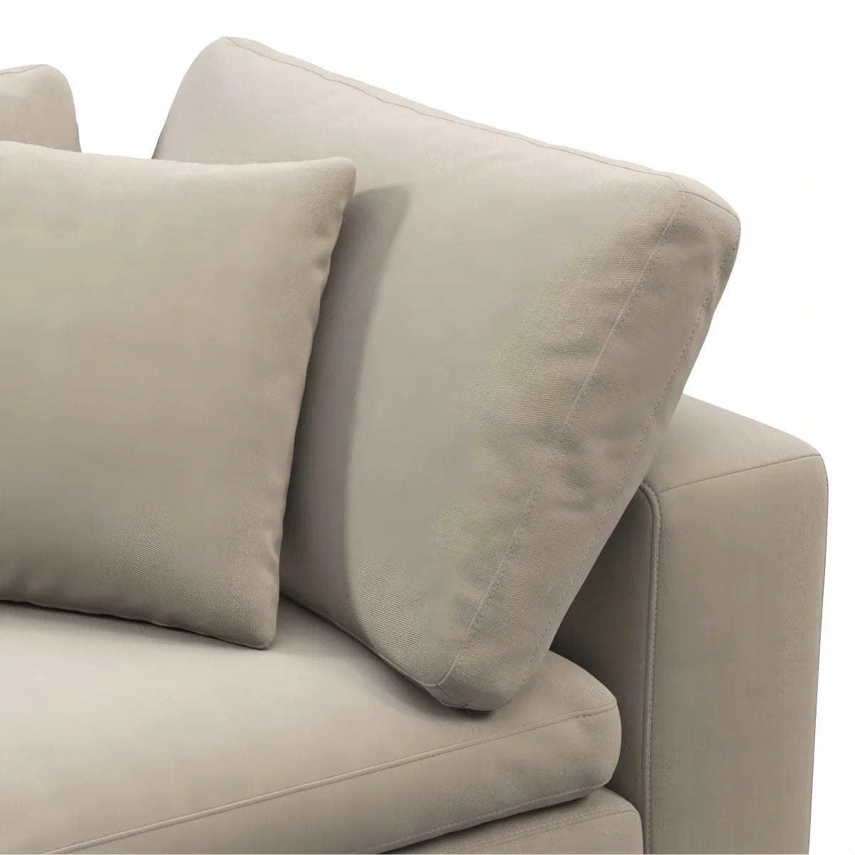 Oulton Sofa dimensions diagram showing modular sectional layout and measurements